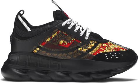 black and gold versace chain reaction|versace chain reaction black multi.